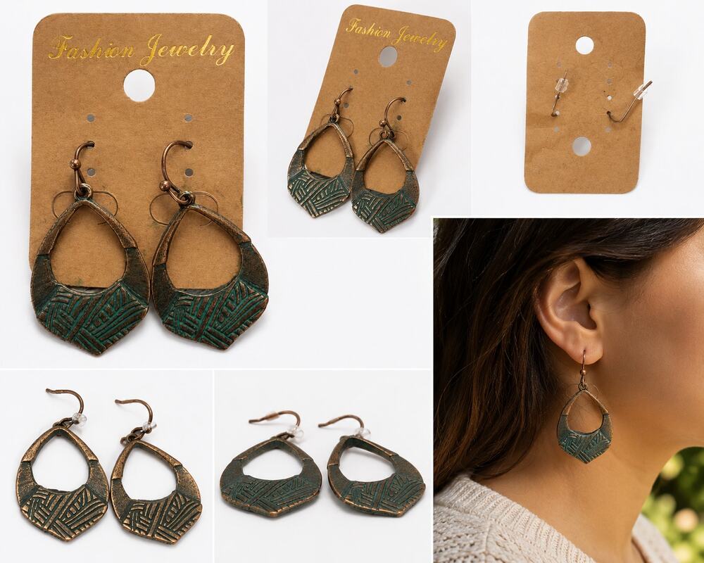 Teardrop Dangle Earrings